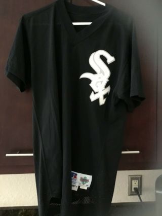 Frank Thomas Game Used/issued/worn White Sox Bp Jersey.  Hall Of Fame 1992 Sz 46