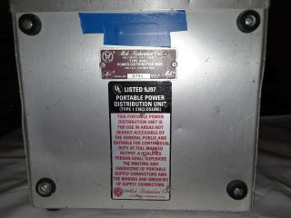 Vintage Mole Richardson Production Power Distribution Box Type 4961 Rarerity