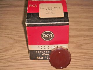 Vintage Rca 101150 - B Tv Channel Selector Knob For B&w Model 21d641 & Others
