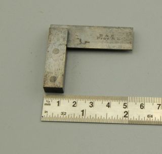 Vintage Miniature Tool Brown & Sharp Machinist Square 2 " Long