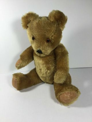 Vintage Twyford Growler Teddy Bear Plush Mohair Straw Stuffed Fully Jointed 1763