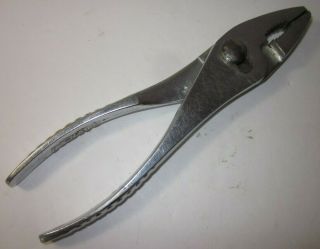 Vintage Snap - On Slip Joint Pliers No.  47,  Made In U.  S.  A.