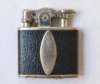 Vintage Ronson Delight Leather Wrap Pocket Lighter Roll
