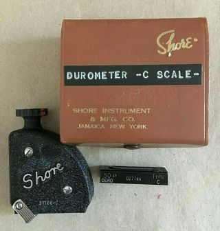 Vintage Durometer Type C Scale,  Shore Instrument & Mfg Co.  Jamaica,  York Usa
