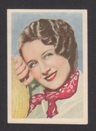 Norma Shearer Vintage Cinefoto Movie Film Star Card From Spain A