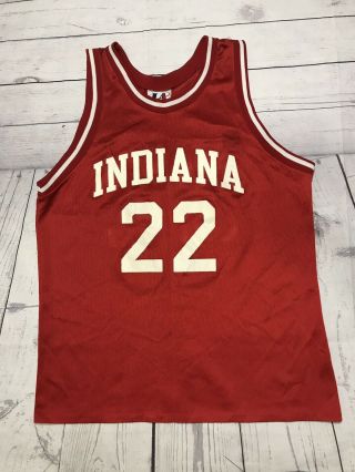Vintage Indiana Hoosiers Basketball Jersey Mens Large Logo Athletic Ncaa 90s