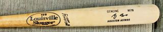 Craig Biggio Game Bat Louisville Slugger 125 H176 Houston Astros
