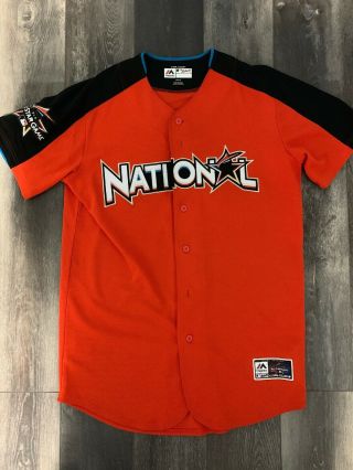 Majestic 2017 Miami Mlb All - Star Game National League Mens Jersey Sewn 44