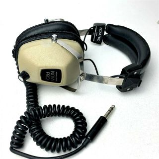 Realistic Nova Pro Vintage Hi - Fi Stereo Headphones Lr Volume Controls Made Japan