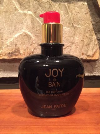 90 Full Vintage Jean Patou Joy De Bain 6.  7oz Perfumed Body Lotion Very Rare