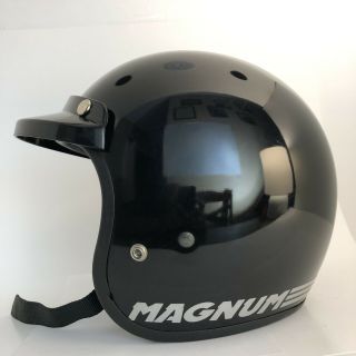 RARE Vintage 1980s BELL MAGNUM Sz 7 1/2 60 CM OPEN FACE Helmet DOT SNELL 75  2