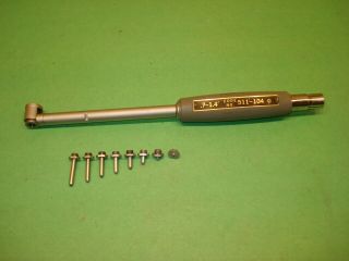 . 7 " - 1.  4 " Mitutoyo Vintage Bore Gage With 8 Anvils (. 7 - 1.  4 ") Machinist Tool