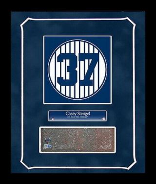 Casey Stengel Game Ny Yankees Stadium Monument Park Retired 37 Brick Plaque