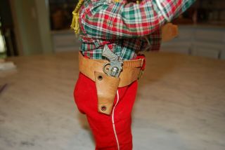 Vintage Terri Lee Doll Clothing - Jerri Lee Cowboy Leather Belt And Holster