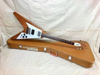 Vintage 1981 Gibson Flying V Guitar 1970 