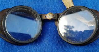 Vintage Coverglas Safety Goggles Glasses STEAMPUNK BAKELITE American Optical 2