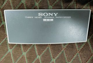 Vintage Sony Reel to Reel TC - 366 OEM Head Block Cover 3