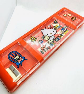 Vintage Hello Kitty Sanrio Pencil Case 1991