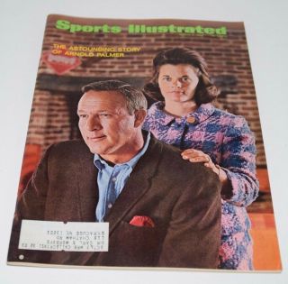 Vintage Sports Illustrated March 6 1967 Arnold Palmer Cover 3/6/67