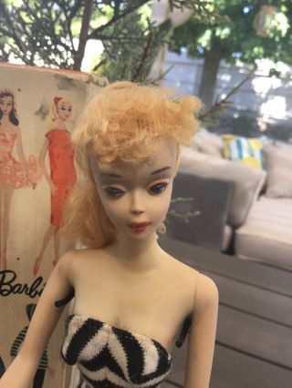 Vintage Blond 850 Ponytail Barbie 3 STUNNING With TM box,  STAND&SURPRISE GFT 2