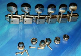 Fender Gotoh Japan Sd91 6 - In - Line Vintage Style Tuners For Strat Tele