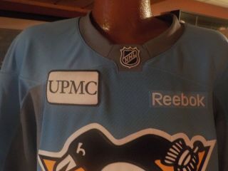 GAME GAME ISSUED PITTSBURGH PENGUINS AUTHENTIC PRACTICE JERSEY BLUE 2XL 54 2