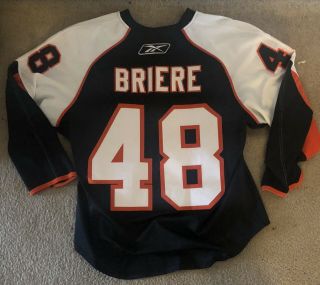 Danny Briere 2008 Flyers Game Worn Jersey