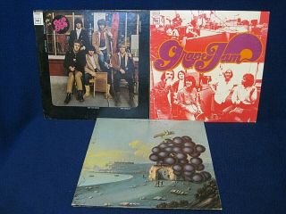 Vintage Lp Records Moby Grape 1967/68 - (3) - Mgs - 1/cs 9613/cs 9498 " Finger "
