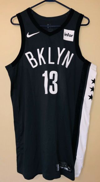 Quincy Acy 13 Brooklyn Nets 4/7/18 Game Nike Nba Statement Jersey Steiner