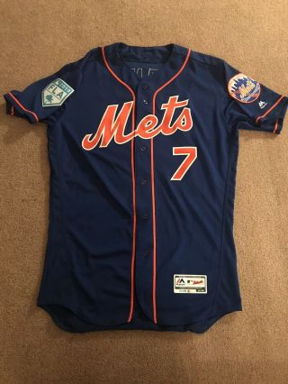 Gregor Blanco 2019 Game Worn & Ny Mets Spring Training Jersey - Mlb Holo