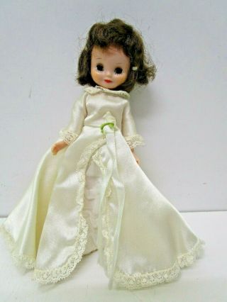 Vintage 8 " American Character Betsy Mccall Doll (white Dress)