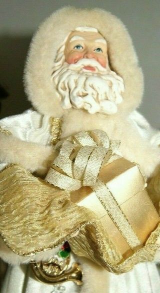 Kurt Adler Christmas Tree Topper Santa Claus Vintage