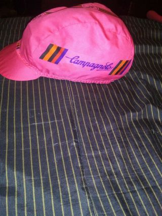 Vintage Campagnolo Cycling Cap - - Made In Columbia