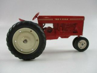 Vintage Tru Scale Tractor Toy - Red