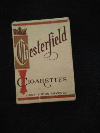Vintage Chesterfield Cigarettes Continental Windproof Lighter - - 1950 