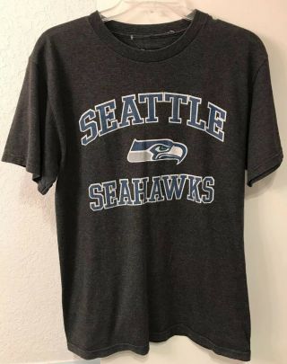 Vintage Seattle Seahawks Official Nfl Team Apparel Old Logo.  Size M