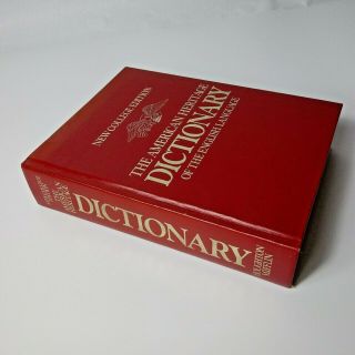 American Heritage Dictionary College Edition 1980 Vintage
