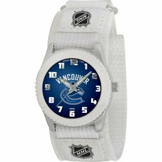Game Time Unisex Nhl - Row - Van " Rookie White " Watch - Vancouver Canucks