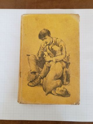 1956 Old Yeller By Fred Gipson.  Illustrated By Carl Burger