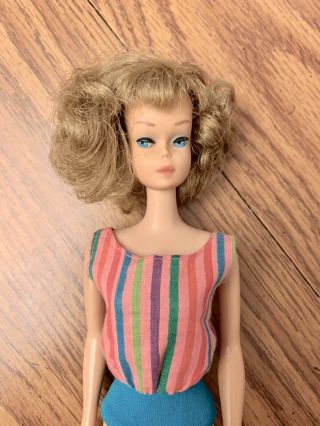 Vintage Barbie Doll Side Part American Girl Barbie 3