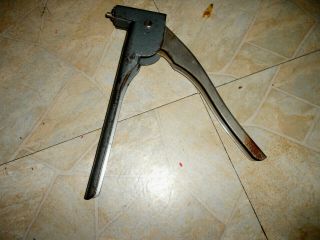 Vintage United Shoe Machinery Arrow Heavy Duty Rivet Tool / Fastener Gun,