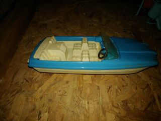 Vintage Tonka Jeepster Runabout Plastic Boat
