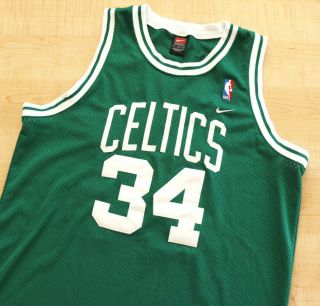 Vintage Boston Celtics Paul Pierce Nike Swingman Jersey Sz.  L 2000 