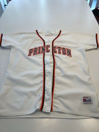Game Worn Princeton Tigers Speedline Baseball Jersey Size Xl 14