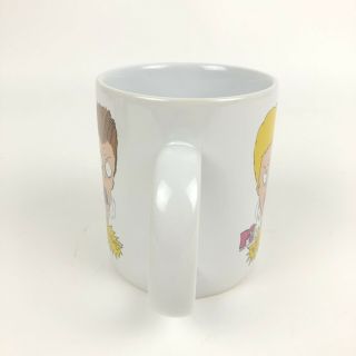 Vintage MTV 1993 BEAVIS AND BUTTHEAD 12 oz.  Coffee Mug Out of Character 3