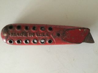 Vintage Stanley Defiance Cast - Iron Utility Knife No.  1299 2