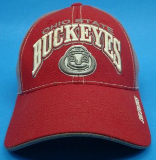 Ohio State Buckeyes Columbus Red Adjustable Cap Hat Top Of The World