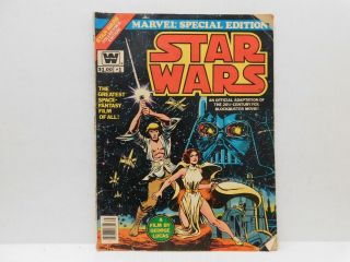 Vintage Star Wars Vol.  1 1 Whitman Marvel Special Edition 1977 Giant Comic Book