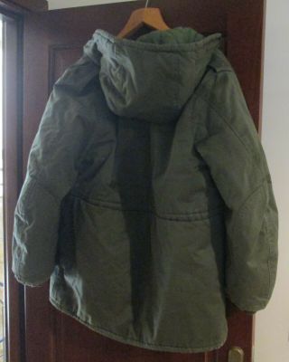 Israel Army Idf Zahal Authentic Winter Coat Dubon Jacket Vintage Size L Military