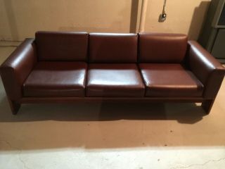 Knoll Vintage Leather Sofa